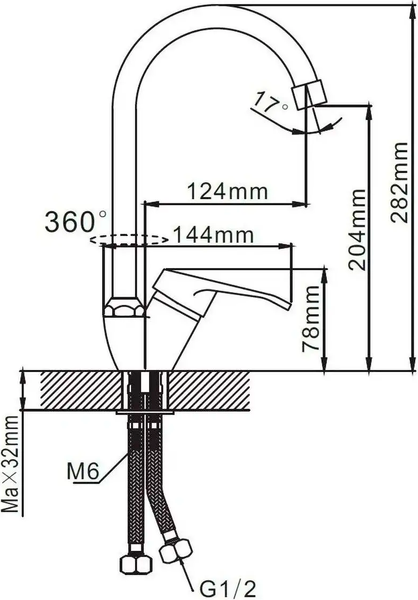 Изображение товара Смеситель Эверест B49-351
