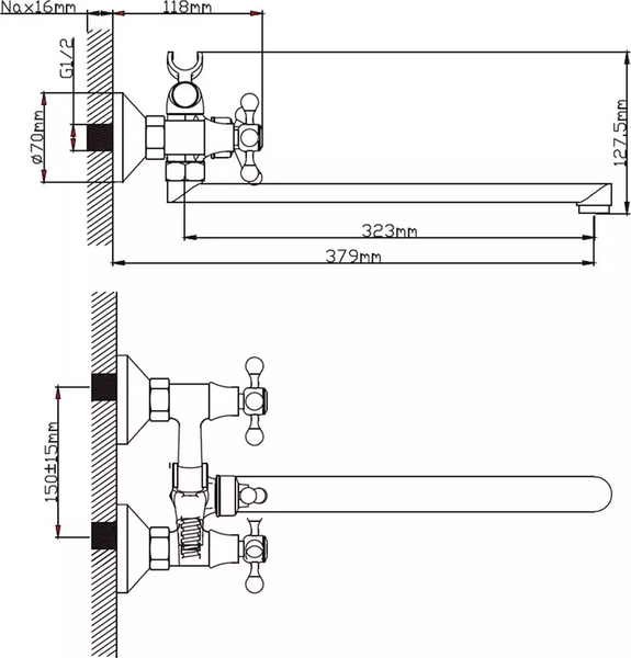 Изображение товара Смеситель Diadonna D230-65