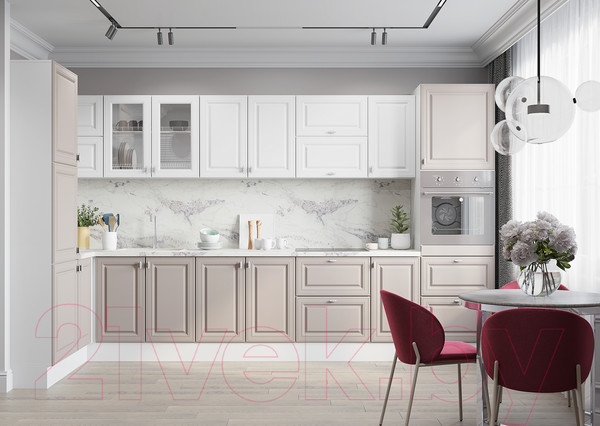 Изображение товара Шкаф-пенал кухонный Горизонт Мебель Ева 45 (мокко софт)