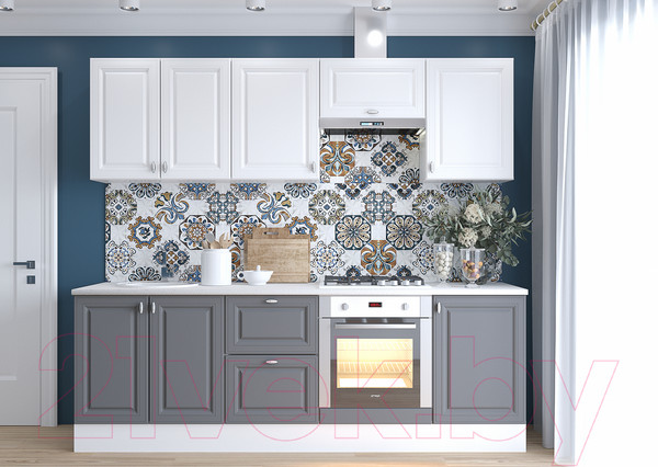 Изображение товара Шкаф-стол кухонный Горизонт Мебель Ева 60 3 ящика (графит софт)