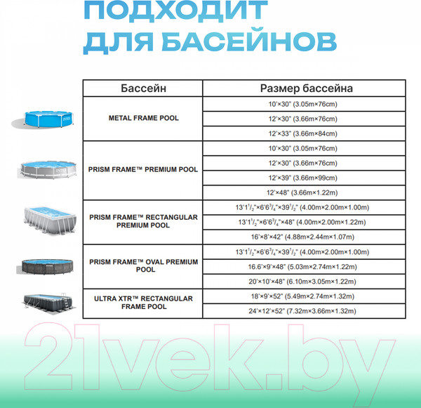 Изображение товара Навес для бассейна Intex 28054