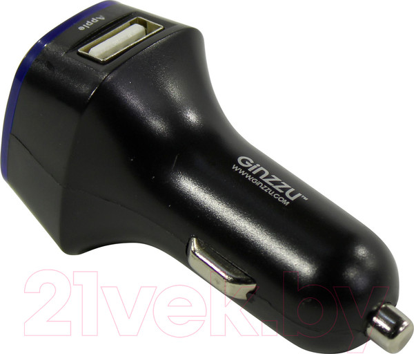 Изображение товара Адаптер питания автомобильный Ginzzu GA-4415UB