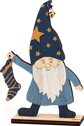 Изображение товара Статуэтка Neon-Night Гном с носком / 504-009