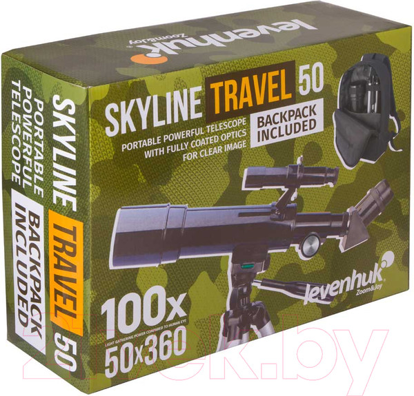 Изображение товара Телескоп Levenhuk Skyline Travel 50 / 70817