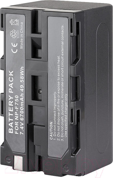 Изображение товара Аккумулятор для камеры GreenBean NP-F750 / 25972