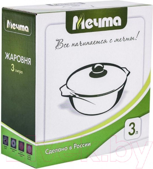 Изображение товара Жаровня Мечта Гранит M34806 (коричневый)