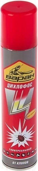Изображение товара Аэрозоль от насекомых Варан Форте от клопов (200мл)