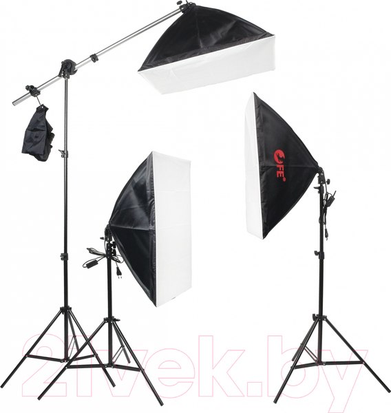 Изображение товара Комплект оборудования для фотостудии Falcon Eyes KeyLight 325 LED SB5070 Kit / 27650