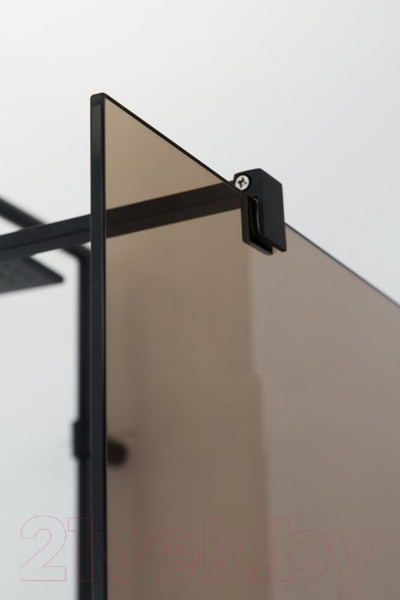 Изображение товара Душевая стенка Cezares LIBERTA-L-1-90-BR-NERO