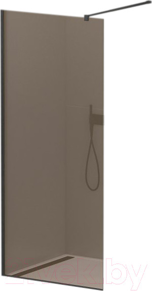 Изображение товара Душевая стенка Cezares LIBERTA-L-1-90-BR-NERO