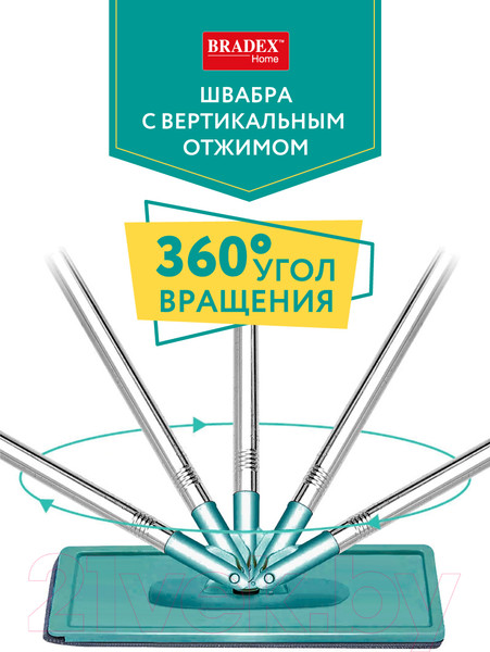 Изображение товара Набор для уборки Bradex TD 0699 (бирюзовый)