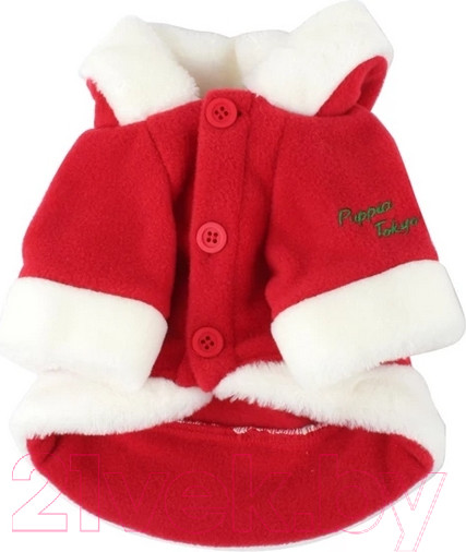Изображение товара Куртка для животных Puppia Santa / PDDF-SC23-RD-4L (красный)