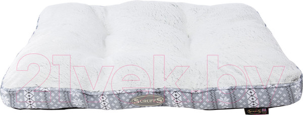 Изображение товара Матрас для животных Scruffs Santa Paws / 660689 (белый/серый)
