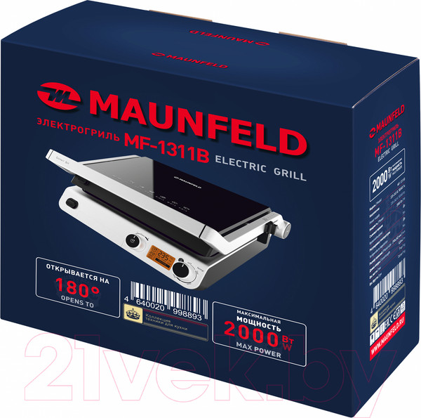 Изображение товара Электрогриль Maunfeld MF-1311B