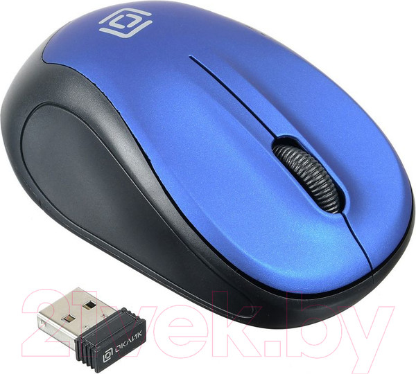 Изображение товара Мышь Оклик 665MW (черный/синий)