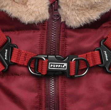 Изображение товара Куртка для животных Puppia Donavan / PAUD-VT1853-BK-M (черный)