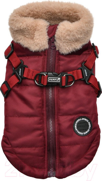 Изображение товара Куртка для животных Puppia Donavan / PAUD-VT1853-WN-XL (красный)