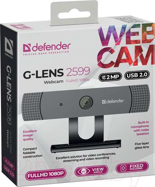 Изображение товара Веб-камера Defender G-Lens 2599 / 63199