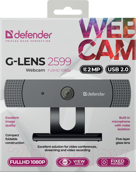 Изображение товара Веб-камера Defender G-Lens 2599 / 63199