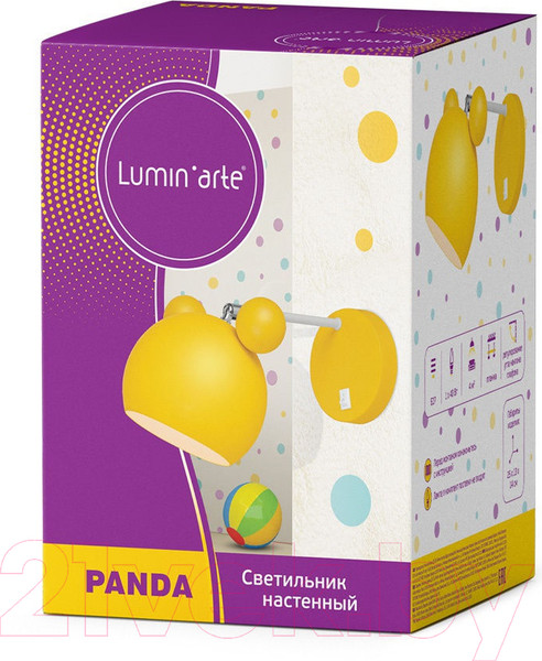 Изображение товара Спот LuminArte Panda WL40E27-1YL