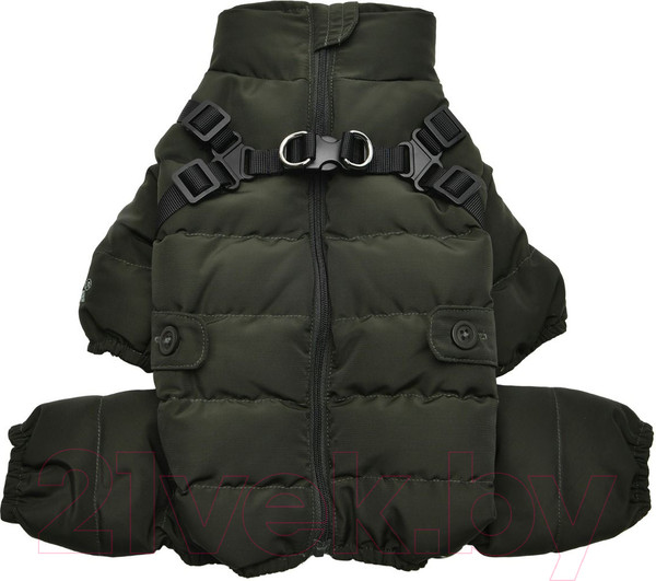 Изображение товара Комбинезон для животных Puppia Soft Onesie / PAUD-JP1677-KH-XL (хаки)