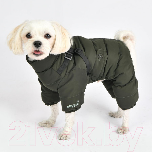 Изображение товара Комбинезон для животных Puppia Soft Onesie / PAUD-JP1677-KH-XL (хаки)