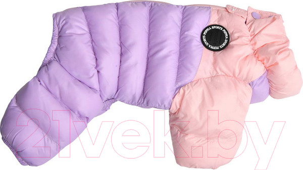 Изображение товара Комбинезон для животных Puppia Ultra Light Pastel / PAUD-JP1675-PK-XXL (розовый/сиреневый)