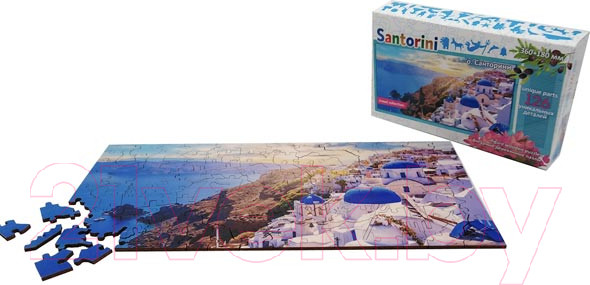 Изображение товара Пазл Нескучные игры Travel Collection о. Санторини / 8273