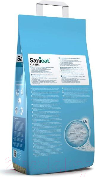 Изображение товара Наполнитель для туалета Sanicat Classic Marseille (10л)