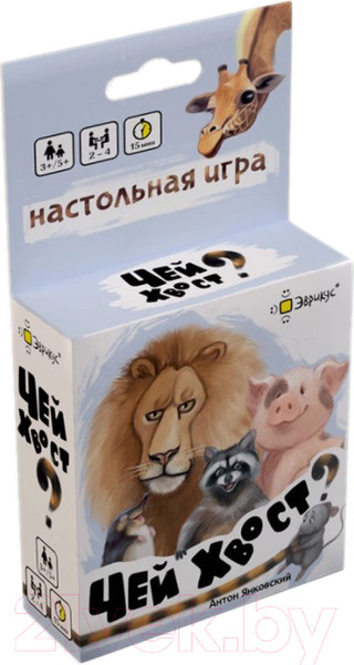 Изображение товара Настольная игра Эврикус Чей хвост? / BG-11051