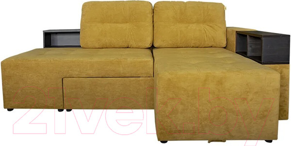 Изображение товара Диван угловой Lama мебель Пингвин-2/20 левый (Ultra Mustard)