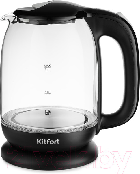 Изображение товара Электрочайник Kitfort KT-625-5 (серый)