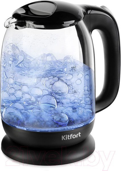 Изображение товара Электрочайник Kitfort KT-625-5 (серый)