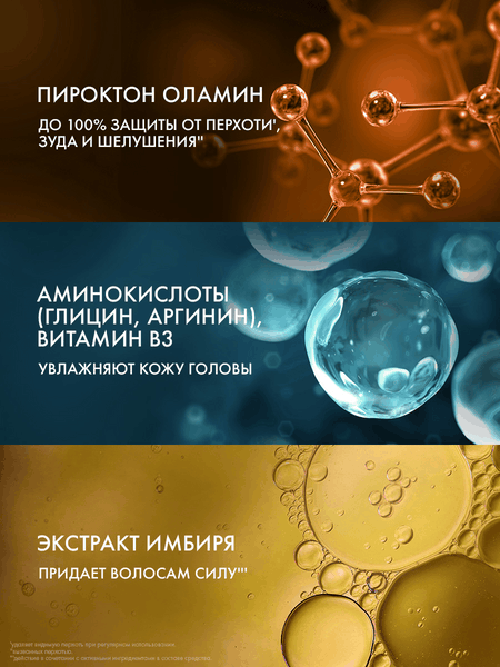 Изображение товара Шампунь для волос Clear Защита от выпадения волос против перхоти (400мл)