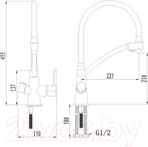 Изображение товара Смеситель LEMARK Comfort LM3070C