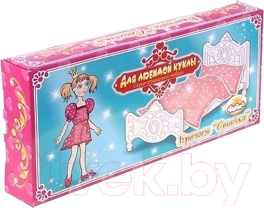 Изображение товара Аксессуар для куклы Форма Кроватка для любимой куклы / С-131-Ф