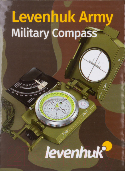 Изображение товара Компас карманный Levenhuk Army AC10 / 74116