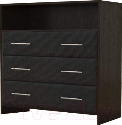 Изображение товара Комод Proson Varna 90x40x90 (венге/серый)
