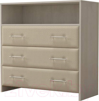 Изображение товара Комод Proson Varna 90x40x90 (дуб шамони светлый/бежевый)