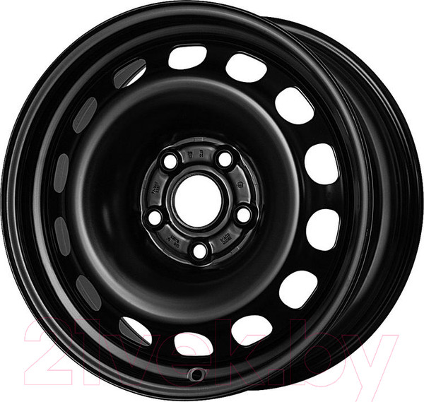 Изображение товара Штампованный диск Magnetto 16018 16x6" 5x112мм DIA 57.1мм ET 43мм Black