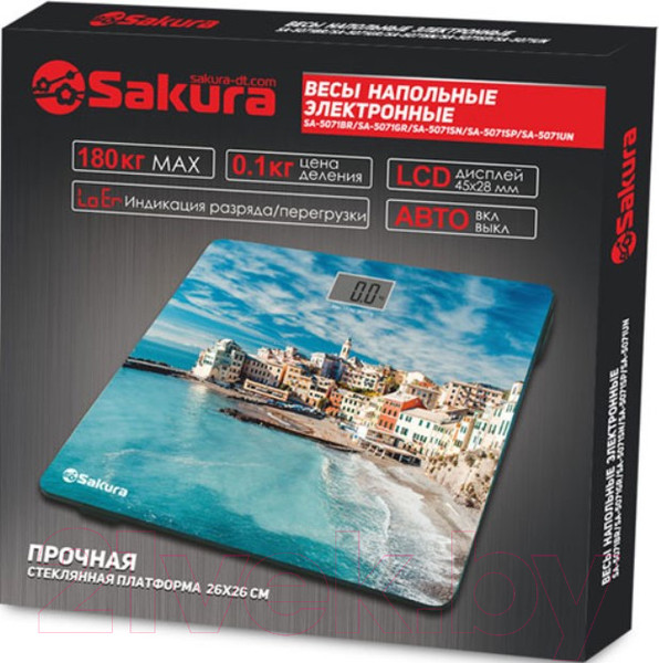 Изображение товара Напольные весы электронные Sakura SA-5071SN (Санторини)