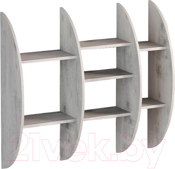 Изображение товара Полка Мебель-КМК Атланта 1 0741.9 (бетон пайн светлый)