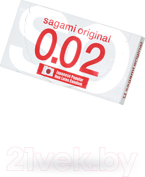 Изображение товара Презервативы Sagami Original 0.02 №2 / 710 ультратонкие, гладкие