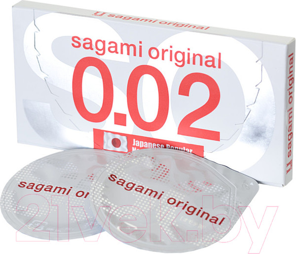 Изображение товара Презервативы Sagami Original 0.02 №2 / 710 ультратонкие, гладкие