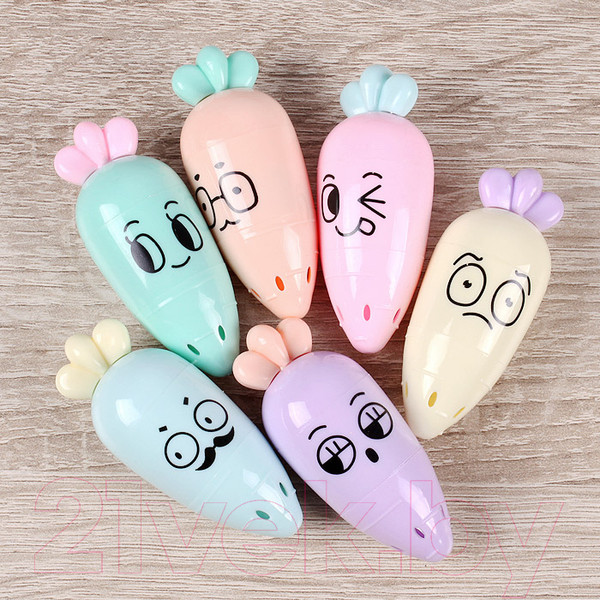 Изображение товара Набор маркеров Darvish Морковка / DV-12674 (6цв)