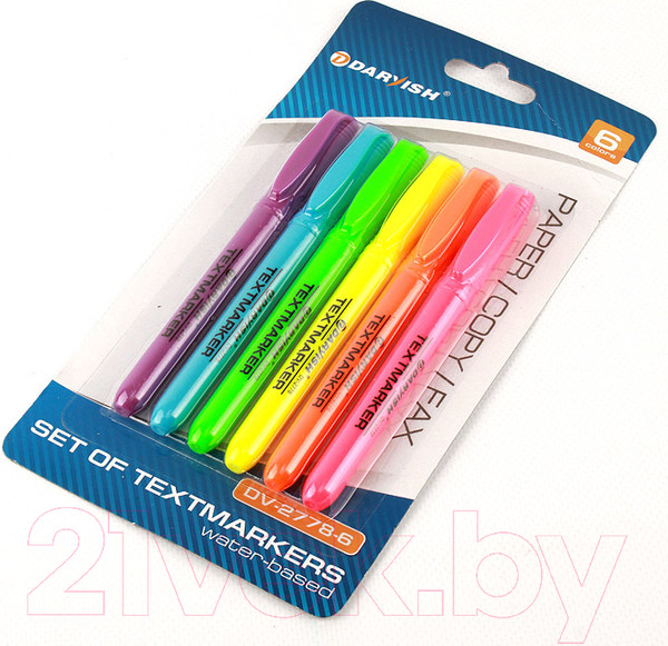Изображение товара Набор маркеров Darvish DV-2778-6 (6шт)
