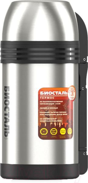 Изображение товара Термос для еды Биосталь Спорт NGP-1200P
