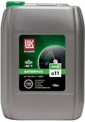 Изображение товара Антифриз Лукойл G11 Green / 227384 (10кг, зеленый)