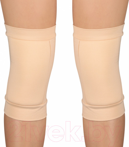 Изображение товара Наколенники защитные Indigo Sport SM-113 (S, бежевый)