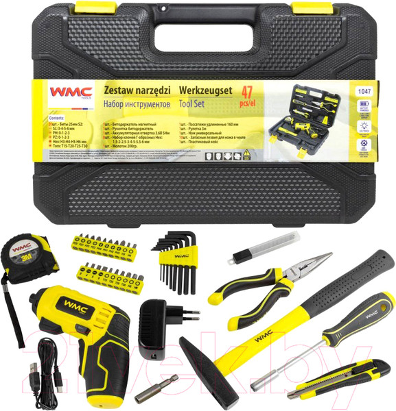 Изображение товара Универсальный набор инструментов WMC Tools 1047